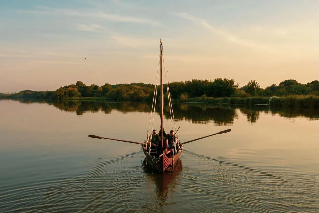 Scandinavian Rivne Region: ancient settlements, alpacas, viking ships
