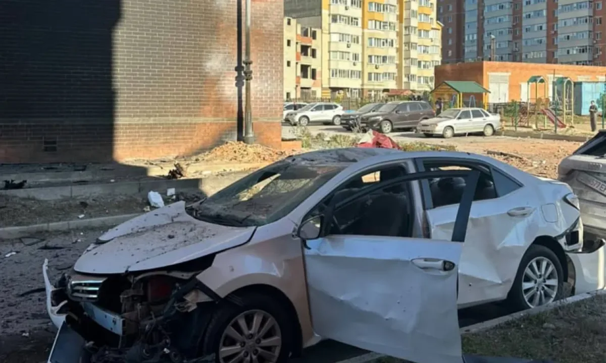 Реактивный дрон оккупантов попал в многоэтажку в Сумах: повреждён детсад, есть перебои с газом