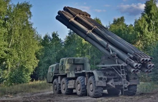 СБС вразили російське РСЗВ «Ураган» у Запоріжжі