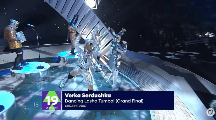 Dancing Lasha Tumbai на Евровидении