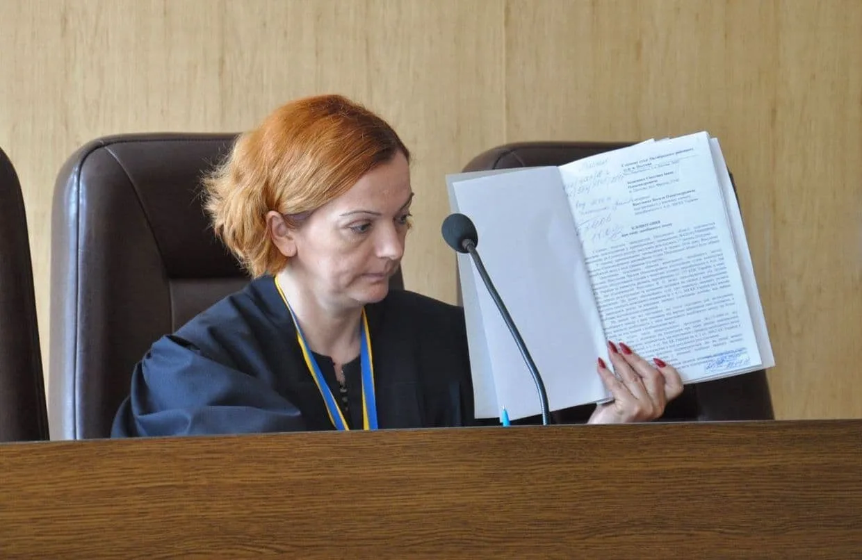 Суддя Ірина Блажко. Джерело ІВ «Полтавщина»
