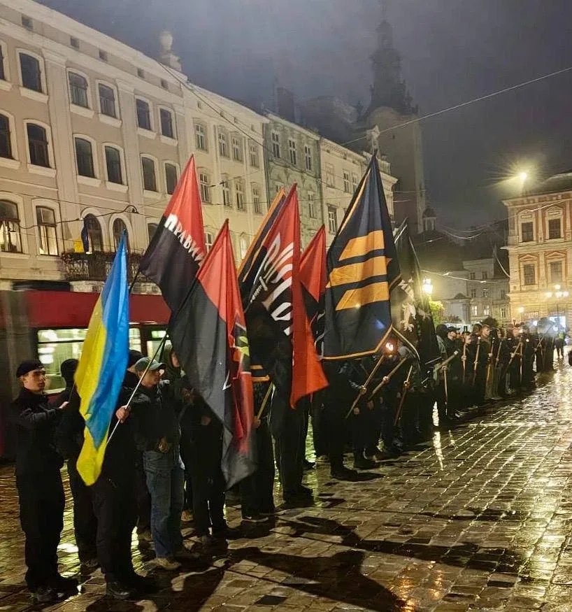 У Львові відбувся марш до 84-ї річниці заснування Української повстанської армії