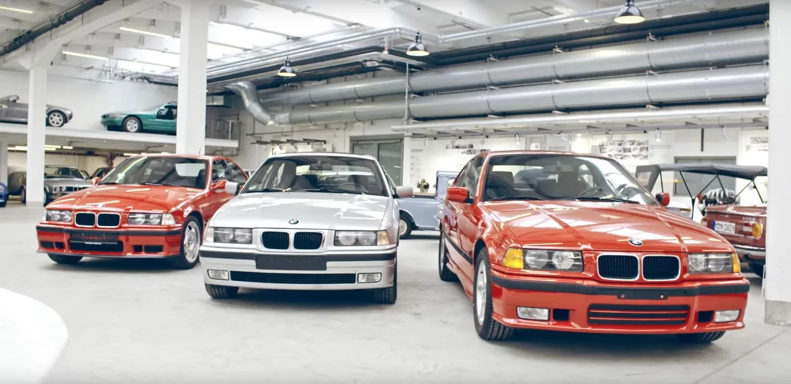 Три автомобиля BMW Compact из архива BMW Classic
