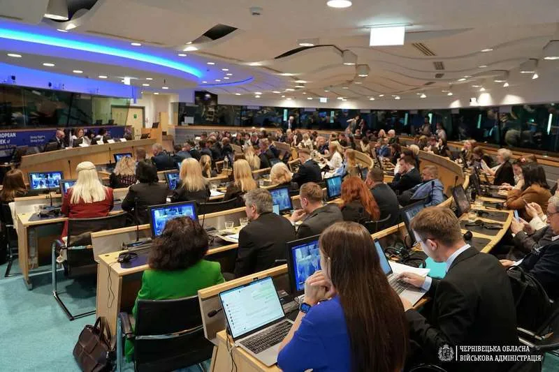 Руслан Осипенко з командою працює у Брюсселі на Європейському тижні регіонів та міст