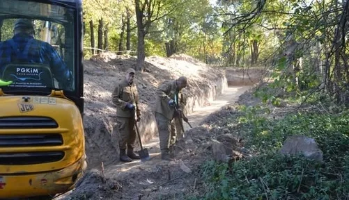 УІНП: у Ласкові на місці поховань загиблих українців виявили близько 30 останків