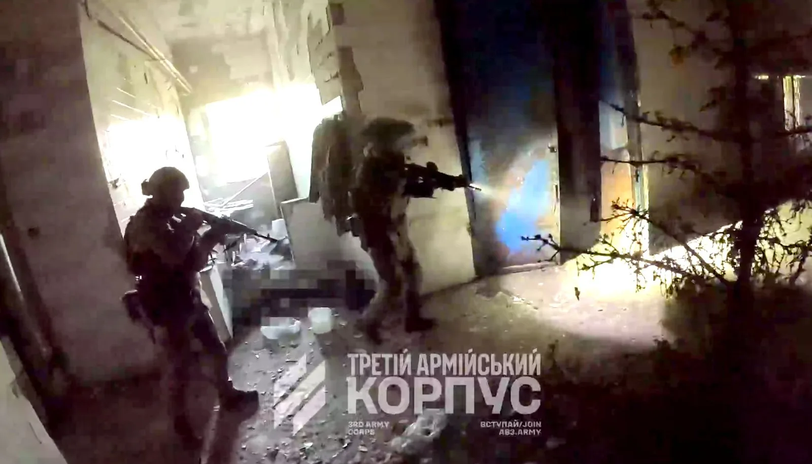 Сили оборони не дали ворожій ДРГ створити плацдарм для форсування Осколу — кадри з GoPro