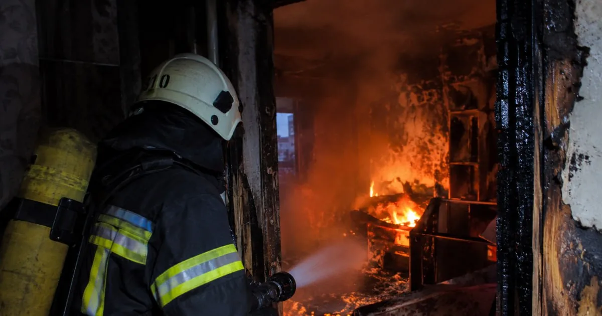 У місті Білгород-Дністровський під час пожежі загинула пенсіонерка