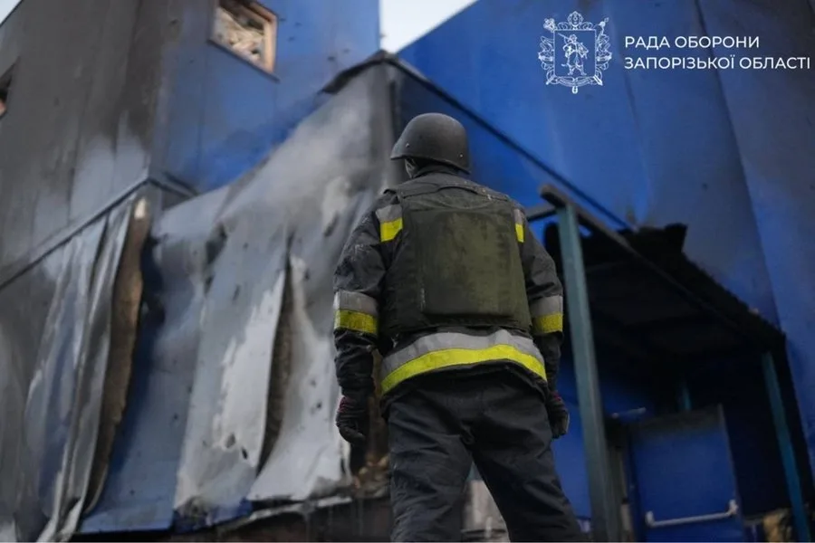 Последствия удара по Запорожью
