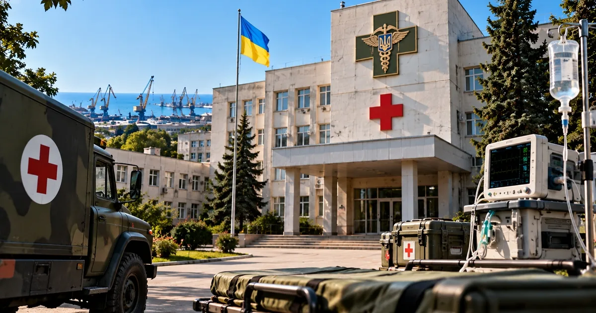 На ремонт військового медцентру в Одесі спрямували понад 151 мільйон