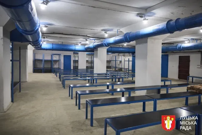 У Луцьку відремонтували одне з найбільших укриттів міста на 900 людей (фото)