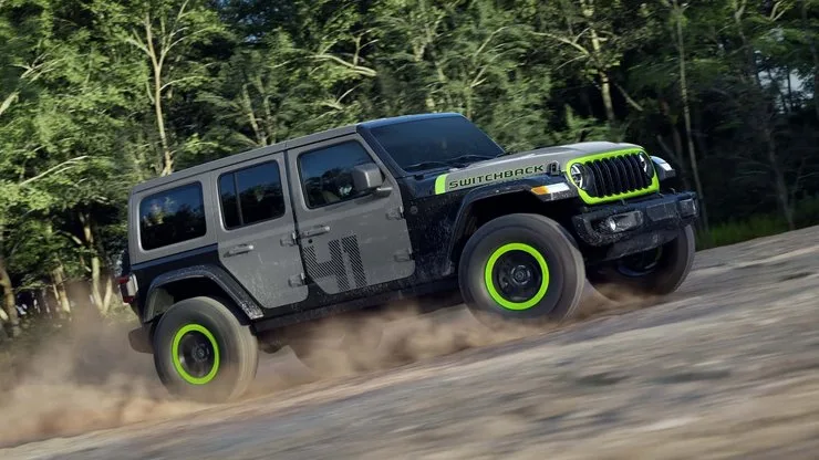 Автомобиль Jeep Wrangler Switchback 2027 года