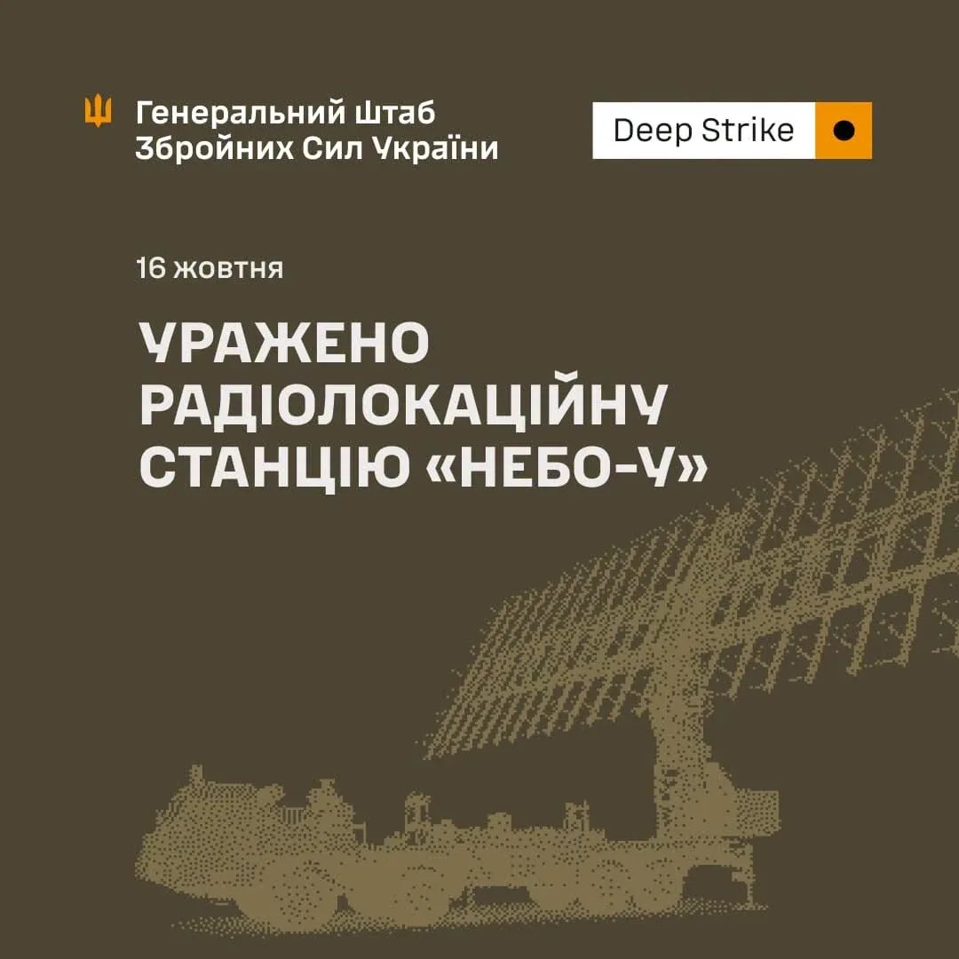 У Краснодарському краї рф українські військові уразили РЛС "Небо-У" за $100 млн