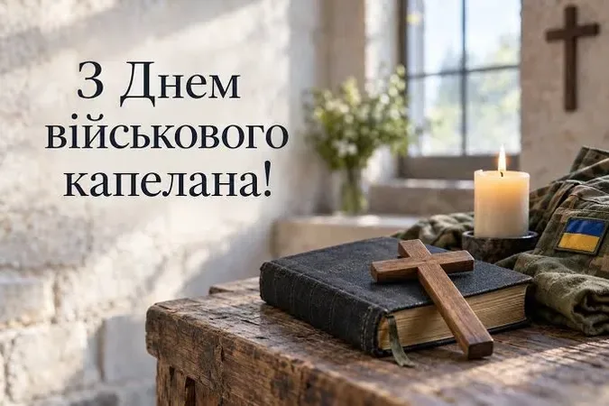 День військового капелана: привітання для тих, хто підтримує наших воїнів