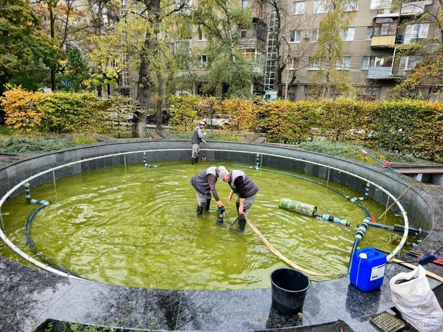 Підготовка до зими: коли у Харкові завершать сезон фонтанів