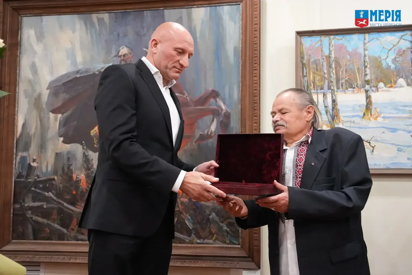 Найвищу відзнаку Черкас отримав Народний художник Іван Бондар