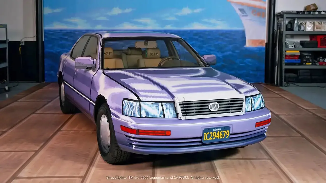 Lexus LS400 из Street Fighter II превратили на реальное авто: его готовы отдать фанату