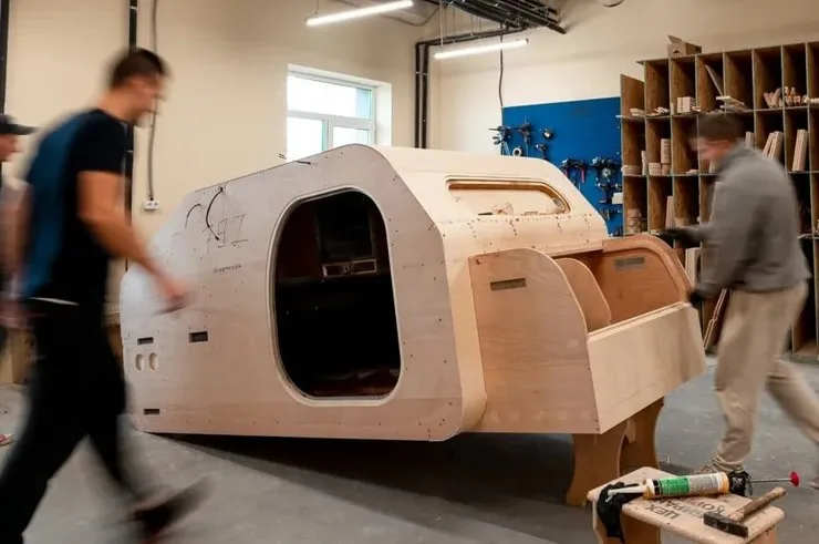 Кемпер сделан из экологически чистых материалов