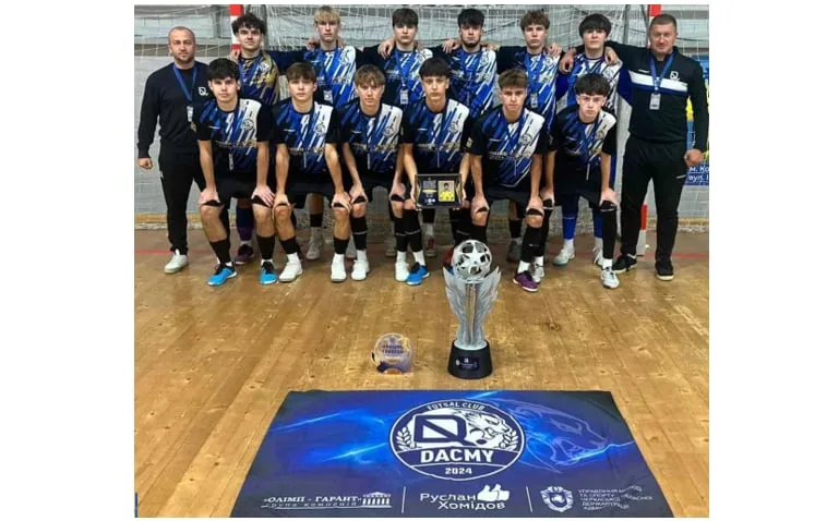 Збірна Черкащини «D.ACMY- Olimp» – срібний призер Кубка України U-19 з футзалу