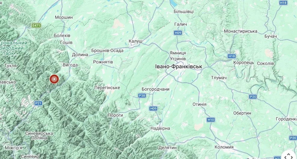 На Калущині стався землетрус