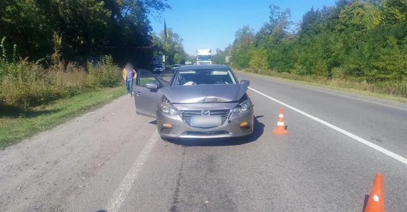 На Тернопільщині внаслідок зіткнення двох автомобілів травмувалася водійка