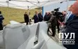 фото дрона и Лукашенко на выставке техники в Минске