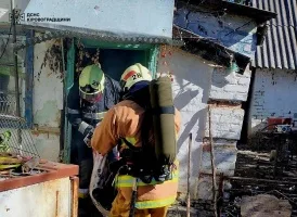 На Кіровоградщині під час пожежі в будинку загинув чоловік