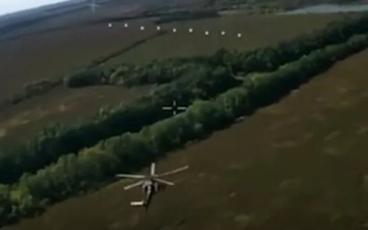 115-та бригада уразила російський ударний гелікоптер Мі-28НМ зенітним FPV-дроном