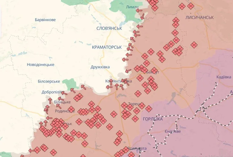 Генштаб ЗСУ зафіксував за добу 304 боєзіткнення