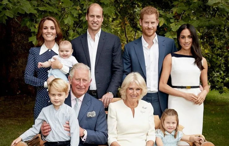 Принц Гарри с семьёй