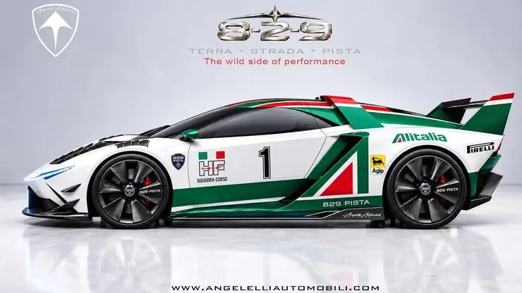 Автомобиль Angelelli Automobili Tipo 829