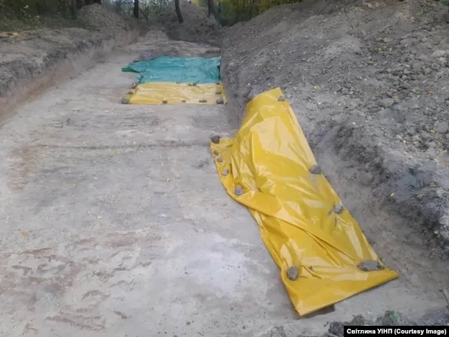 У селі Ласків (Польща) українська експедиціявиявила близько 30 останків українських жертв Другої світової війни
