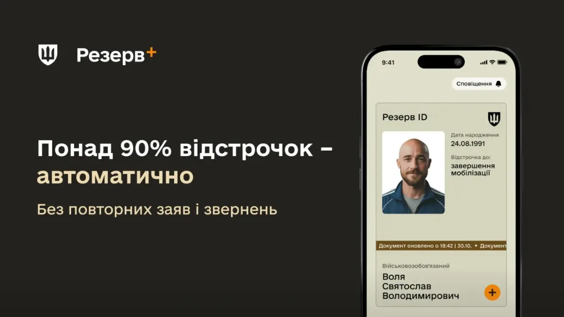 В Україні розпочалось автоматичне продовження відстрочки від мобілізації