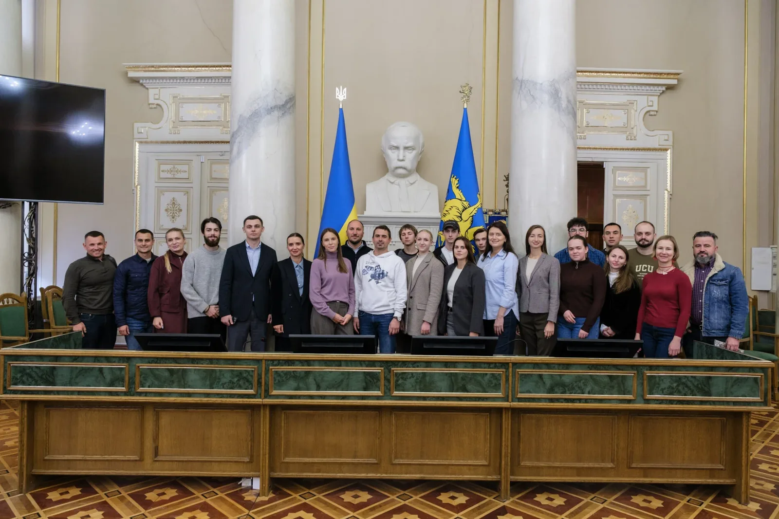 У Львівській обласній раді відбулася зустріч із магістрантами УКУ з шести областей