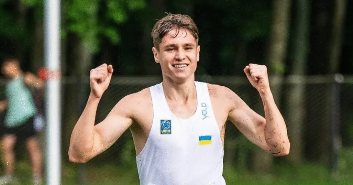 Львівський п'ятиборець став чемпіоном Європи у команді