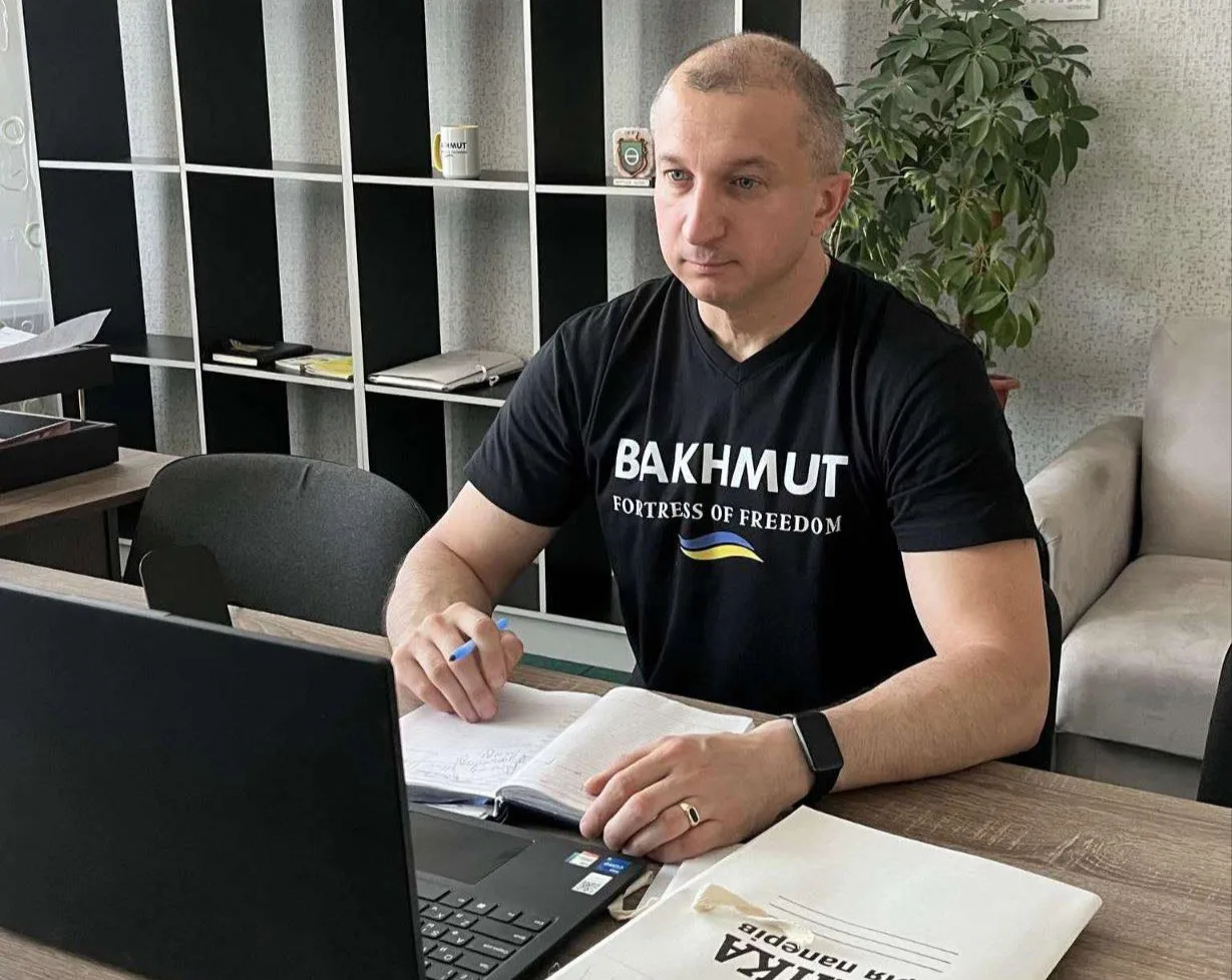 Заступник голови Бахмута Сергій Родін відповідатиме на питання 8 жовтня: як подзвонити посадовцю