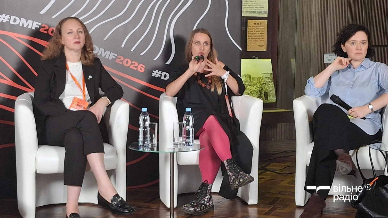 Керівниця напряму політик ініціативи Президента України Bring Kids Back UA Олександра Дворецька. Фото: Вільне Радіо