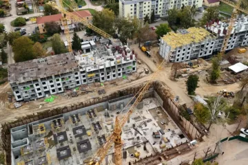 Відновлення Гостомеля: новий житловий комплекс готовий на 20%