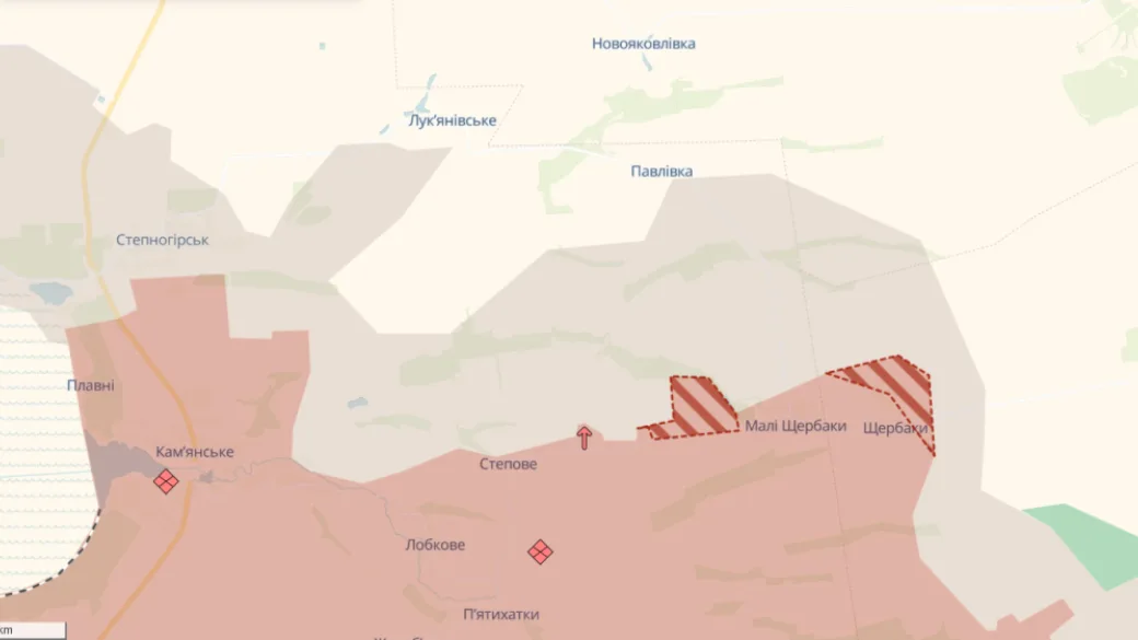Враг продвигается в Запорожской области