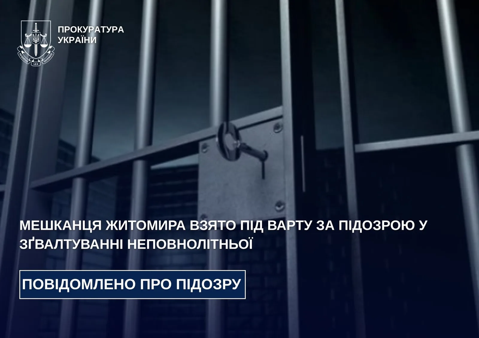 Подруги викрили зґвалтування школярки у Житомирі