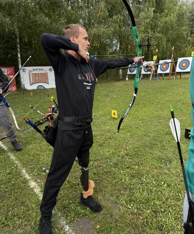 Тернополянин Микола Подлецький посів друге місце на турнірі «Стріли Незламних»