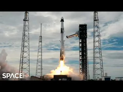 Четверо астронавтов миссии SpaceX Crew-13 стартовали с космодрома на мысе Канаверал на борту космического корабля Crew Dragon