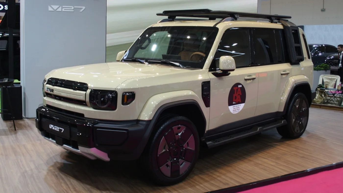 Новий гібридний позашляховик Chery iCaur V27 дебютував у Європі: 449 к.с. та вражаюча автономність