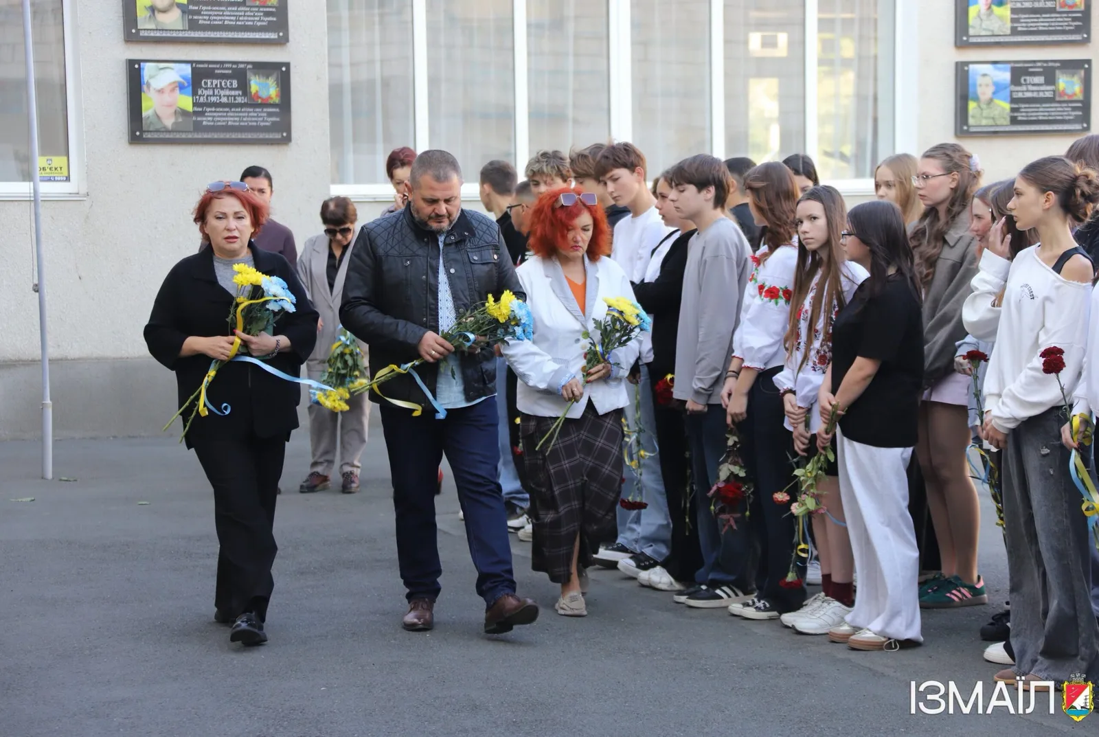 В Ізмаїлі відкрили меморіальну дошку на честь полеглого захисника Богдана Терзі