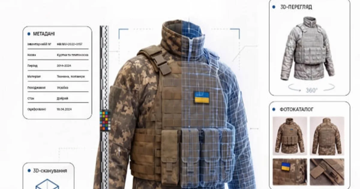 У Києві оцифрували артефакти війни від Майдану до боїв за Херсон