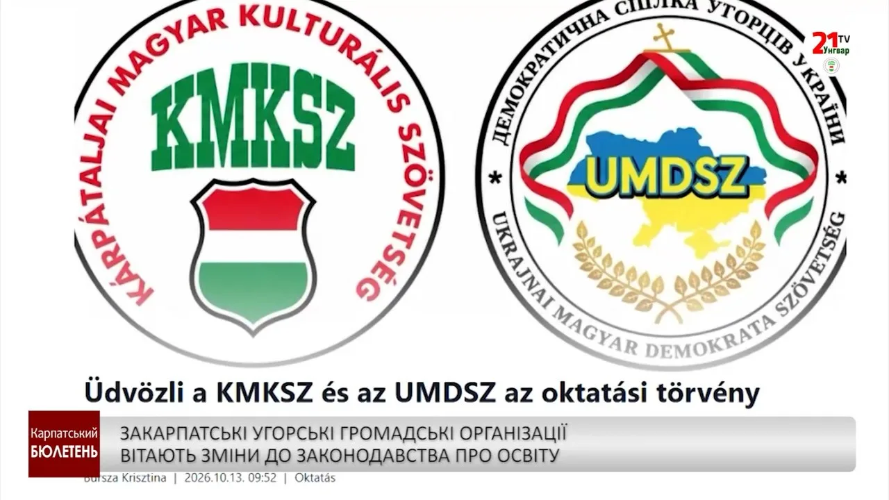 Закарпатські угорські громадські організації вітають зміни до законодавства про освіту