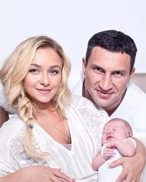 Боксер Владимир Кличко и актриса Хайден Панеттьери