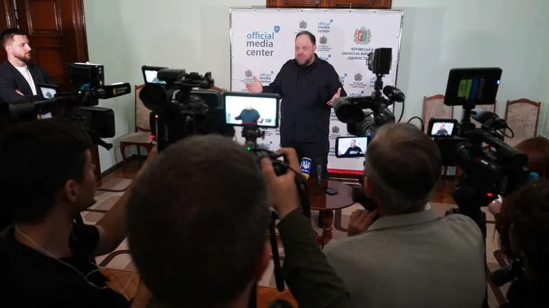 У Чернівцях з робочим візитом був Голова ВРУ Руслан Стефанчук