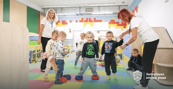 Розрахований на 140 осіб: як працює перший підземний дитсадок у Запоріжжі (ФОТО)