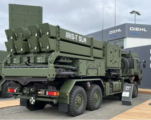Україна отримала від Німеччини додатковий комплекс IRIS-T SLM