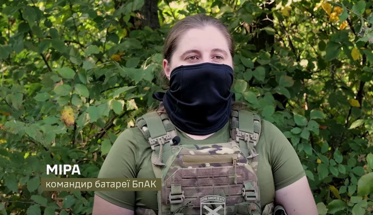 «Менше емоцій, більше справ»: як 24-річна офіцерка очолила батарею БпАК 44-ї артбригади